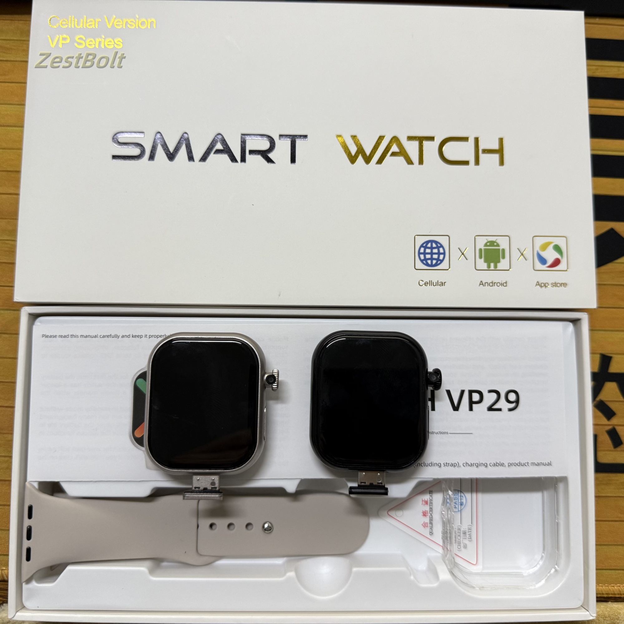 Smartwatch Watch Whatsapp - Original VP29 Smartwatch 4G LTE Android