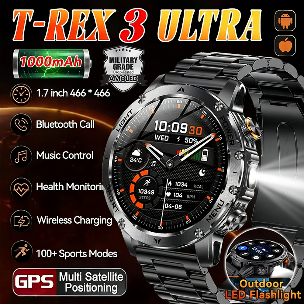 Heart Rate Gps Watch - 2025 New GPS Outdoor Sports Smart