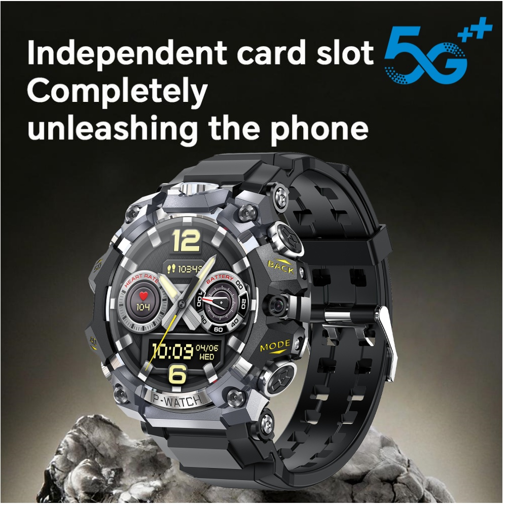 Heart Rate Gps Watch - 4G Smartwatch Android 10.0 Smart Watch