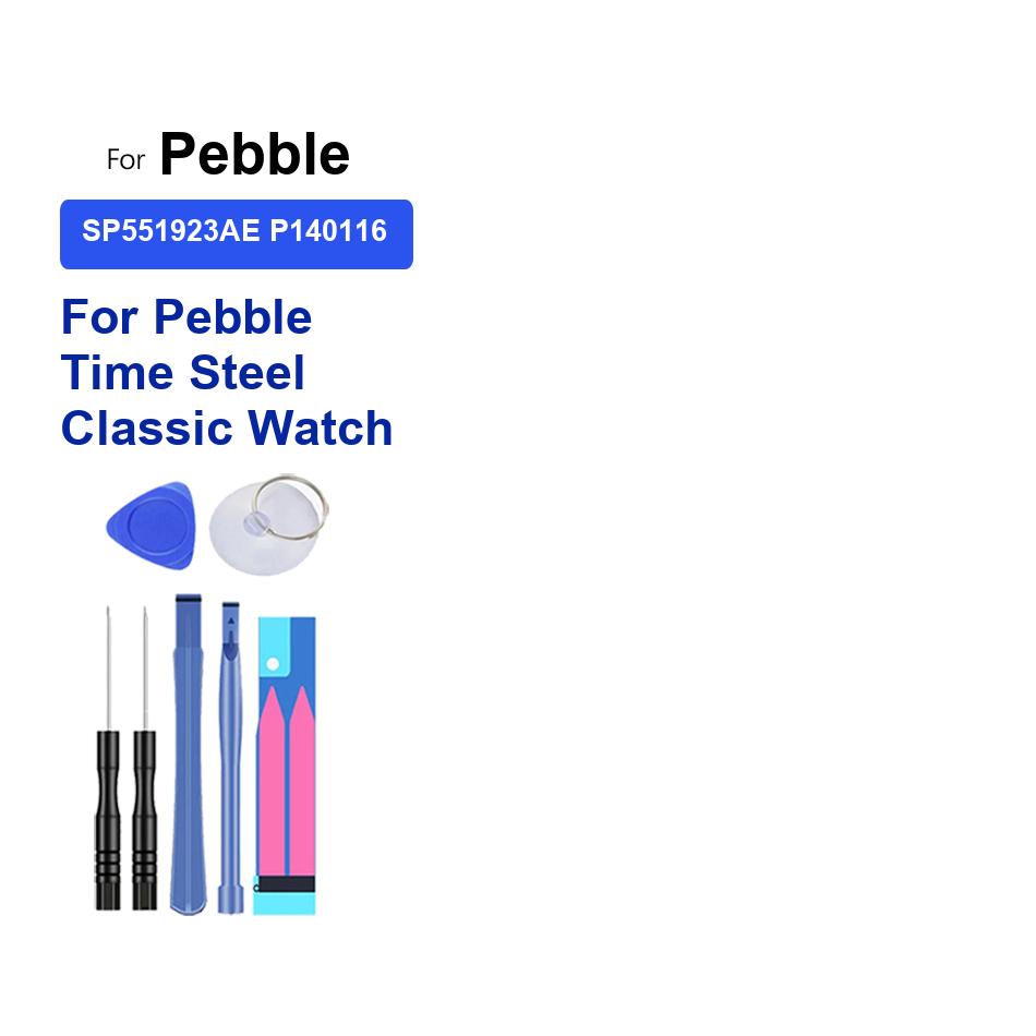 Smartwatch Pebble Watches - for Smart Watch Battery SP551923AE P140116