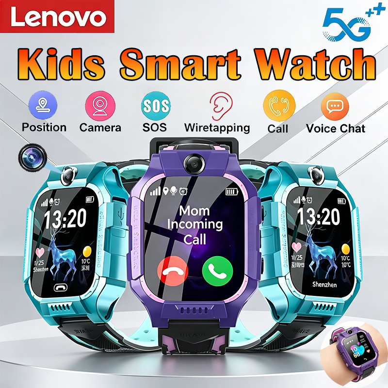 Smartwatch Watches Gift For Boys With Gps - Lenovo 2026 New 5G Waterproof Kids