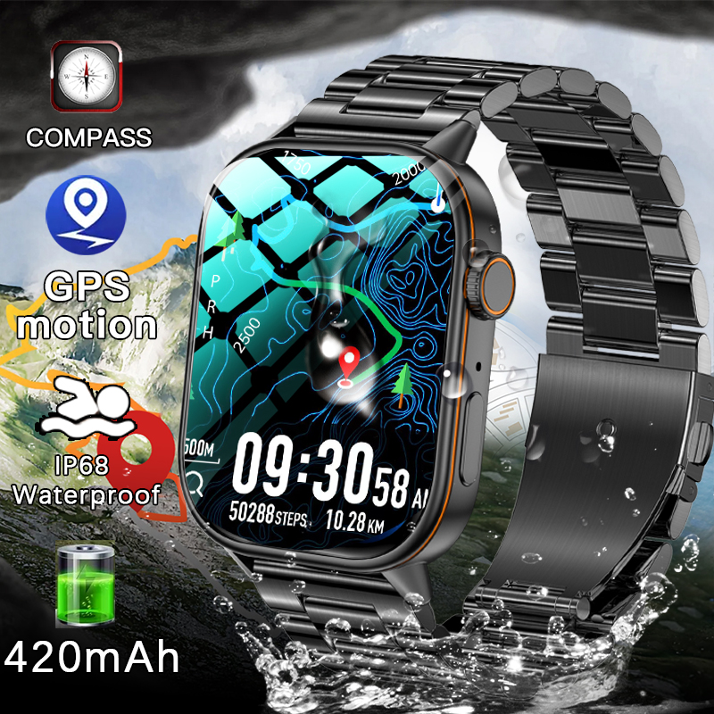 Smartwatch Premium Watches For Women - Original Premium GPS Men Smart Watch