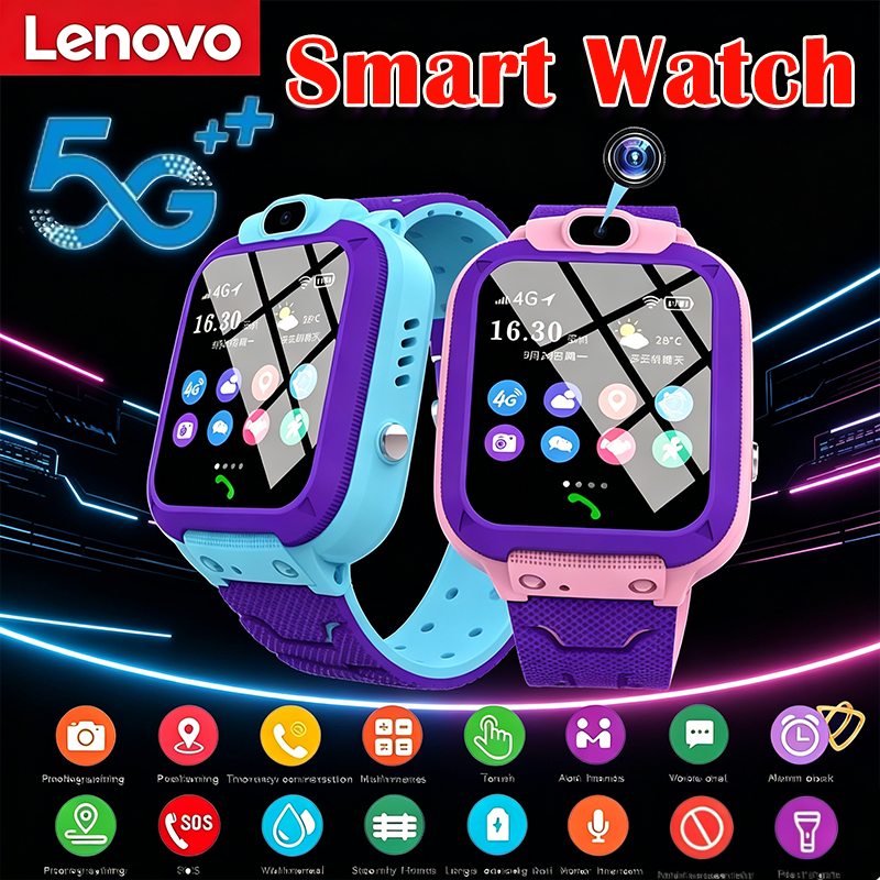 Smartwatch Watches Gift For Boys With Gps - Lenovo 2026 New 5G Waterproof Kids