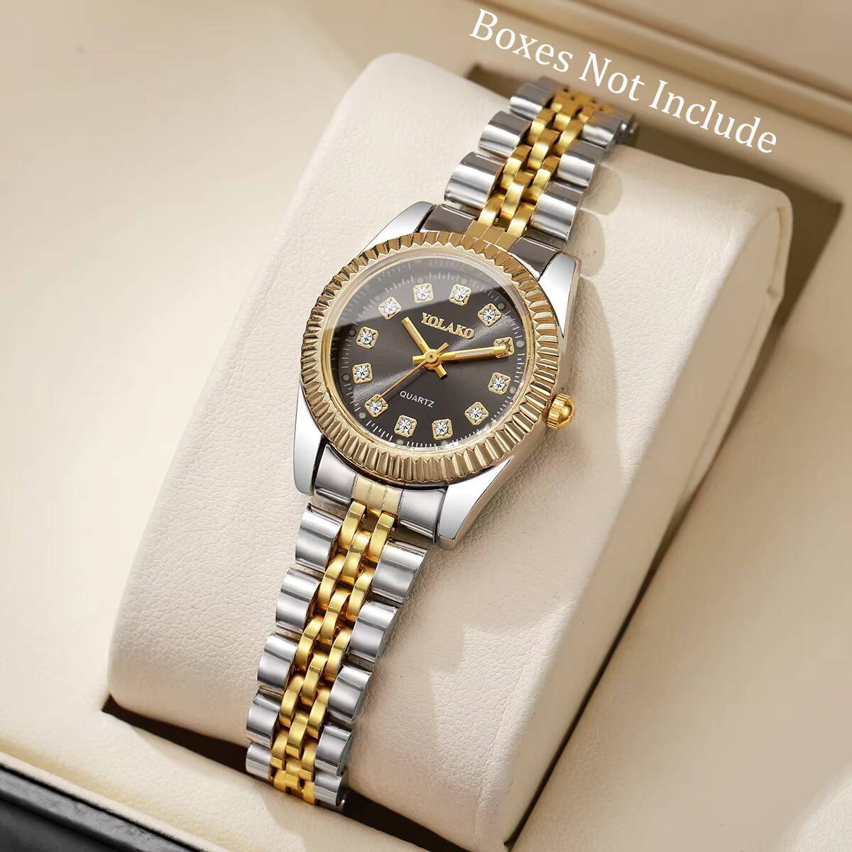Ladies Fashion Watch - Fashion Rhinestone Women Quartz Watch Luxury