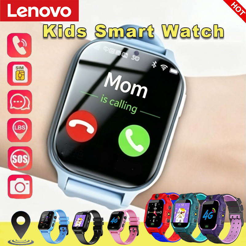 Smartwatch Watches Gift For Boys With Gps - 2026 Lenovo Waterproof Kids GPS Location