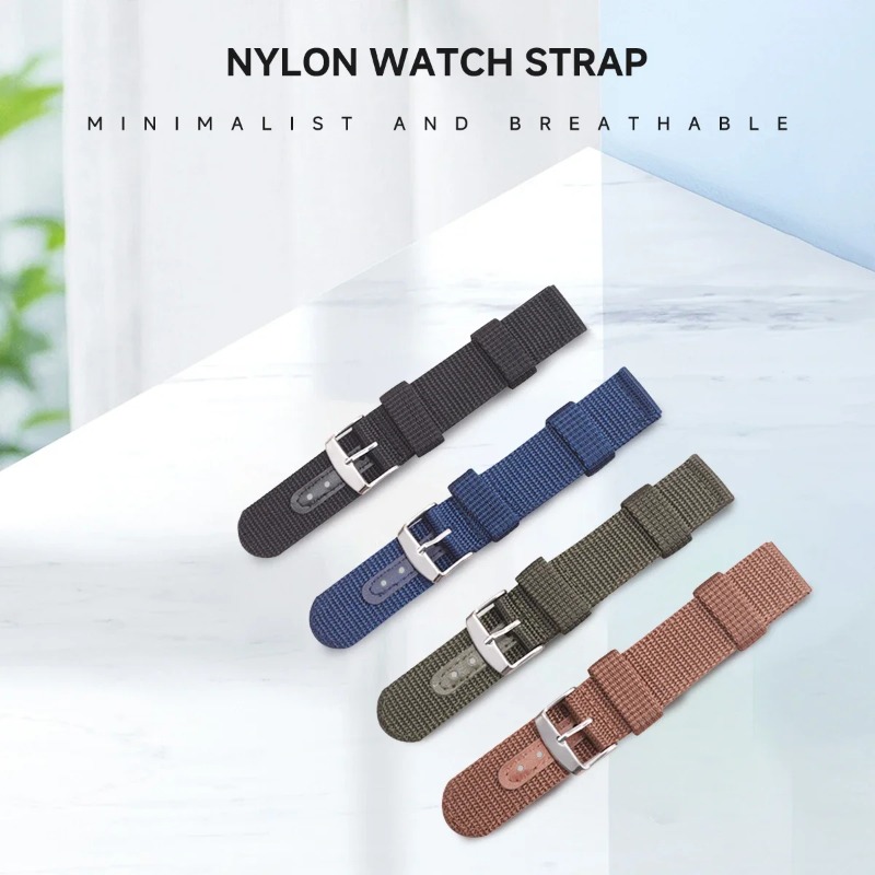 Premium Nylon Woven Watch Band - Smartwatch Premium Watches For Women บทวิจารณ์และราคา