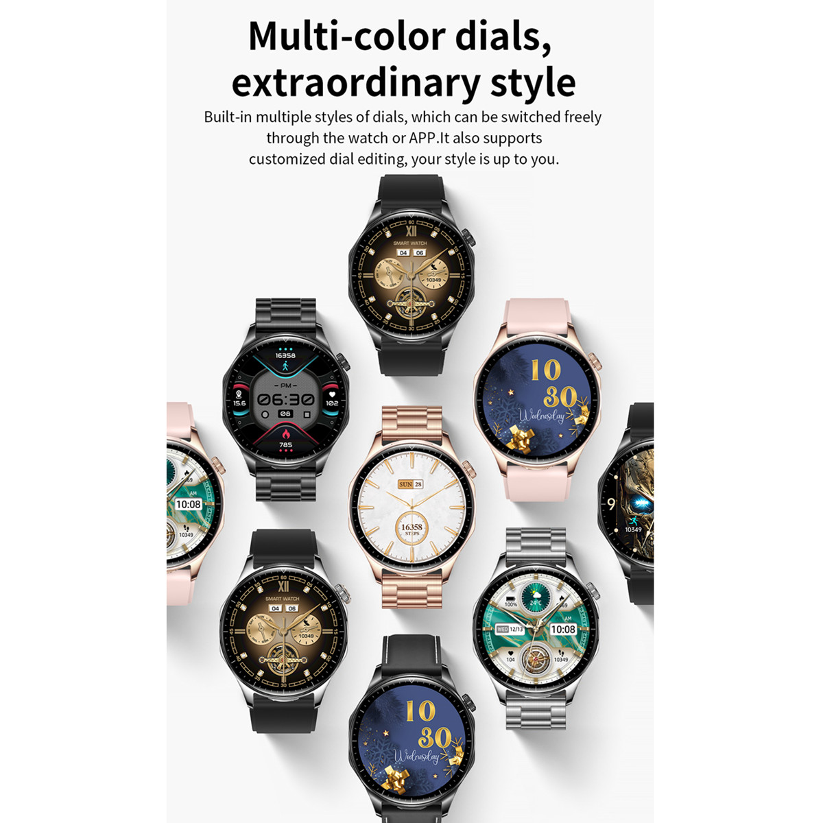 Smart Watch 2 in 1 with Earpho - Smartwatch Noise Watches บทวิจารณ์และราคา
