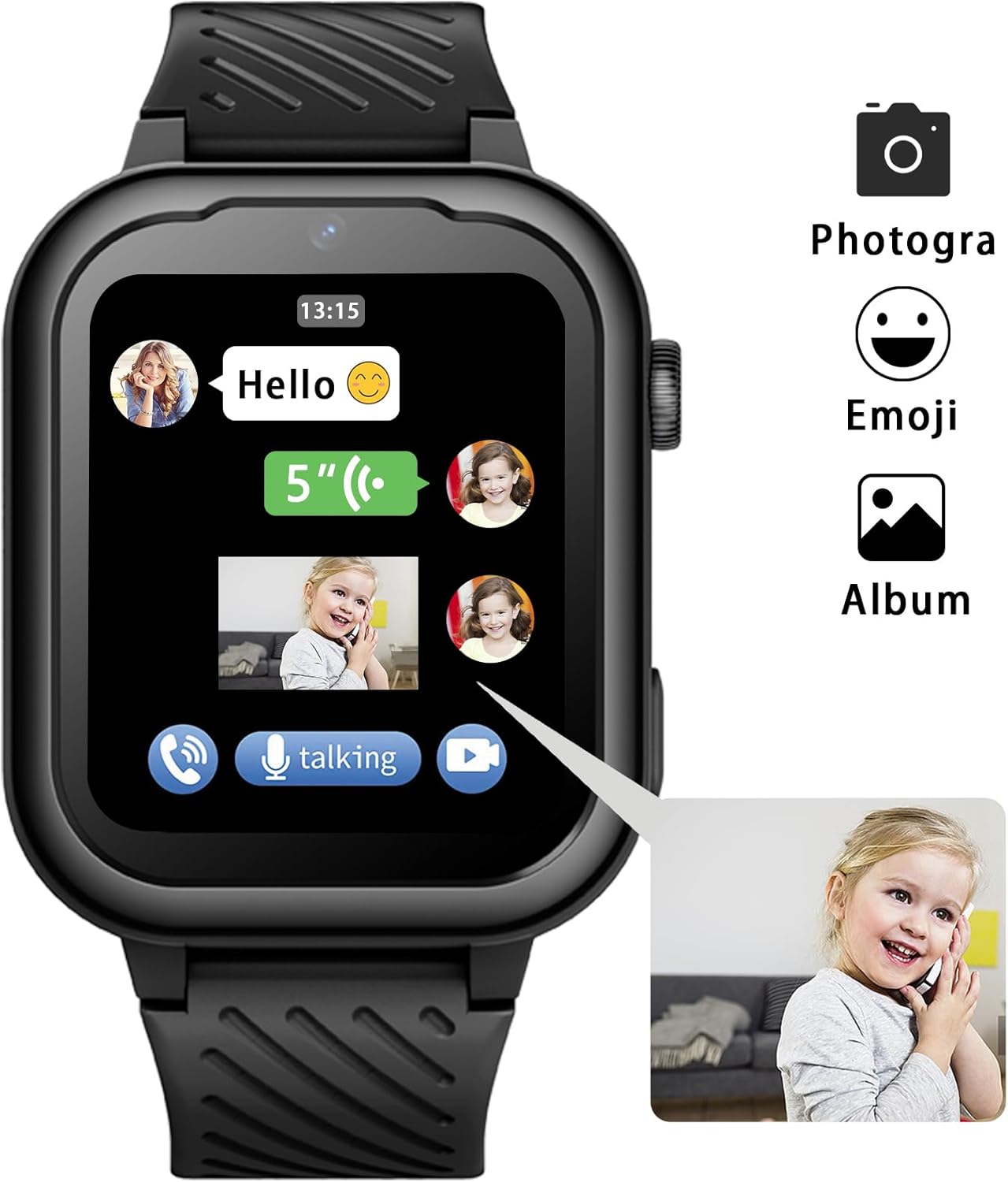 Wonlex KT15Pro 4G Kids Smartwa - Smartwatch Watch Whatsapp บทวิจารณ์และราคา