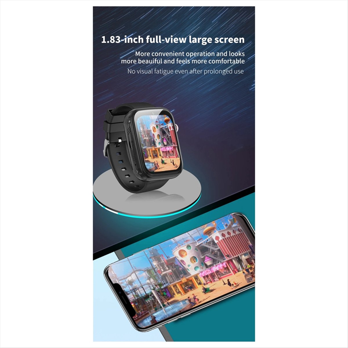 NEW WhatsApp Smart 4G Video Vo - Smartwatch Watch Whatsapp บทวิจารณ์และราคา