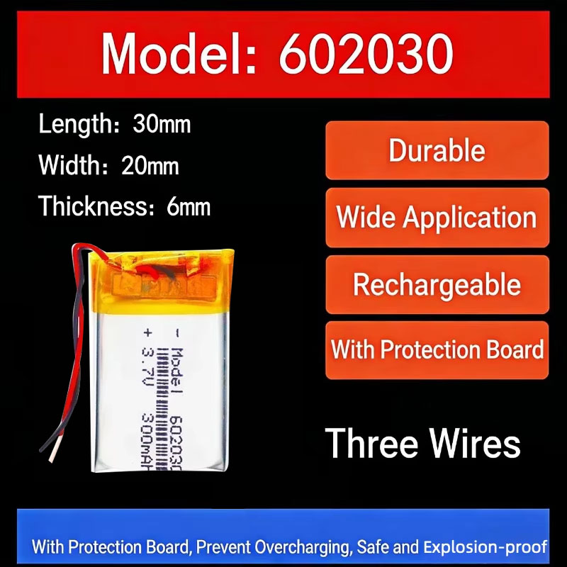 3.7V 300mAh 602030 Lithium Bat - Watch Smart Smartwatch บทวิจารณ์และราคา