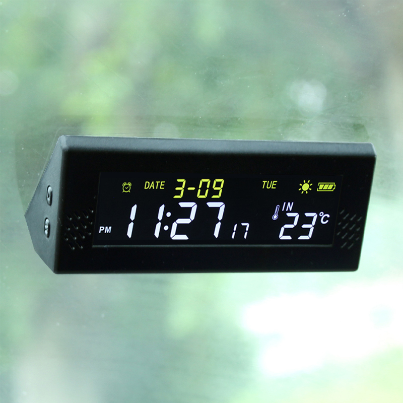 Solar Windshield Car Digital C - Watch Display Pillow บทวิจารณ์และราคา