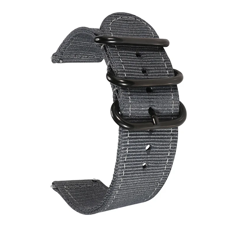 20mm  22mm Universal Nylon Wat - Smartwatch Army Watches For Men บทวิจารณ์และราคา