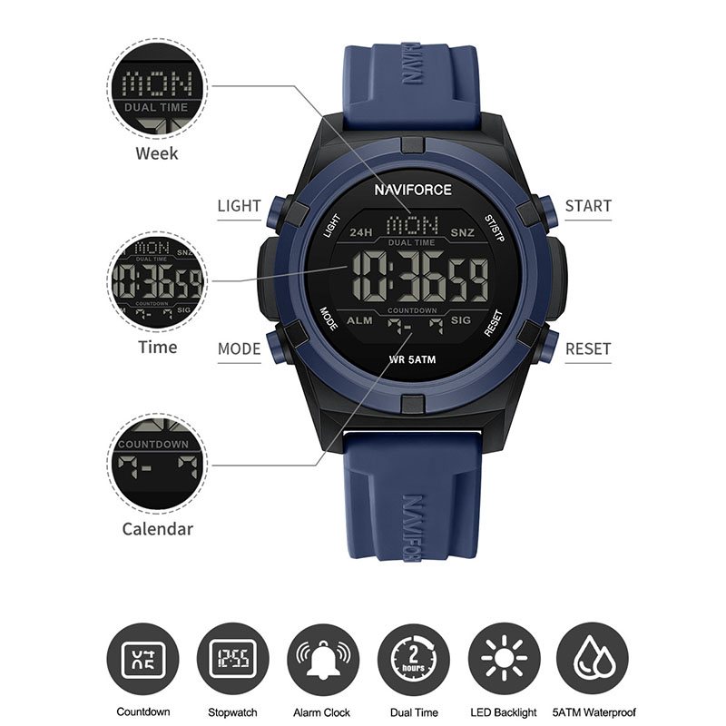 NAVIFORCE 2026 Watches For Men - Watch Display Pillow บทวิจารณ์และราคา