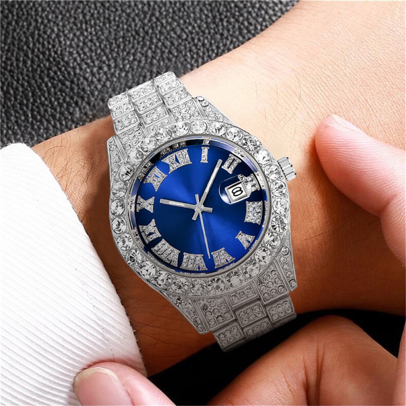 Hip hop Watch Male watch luxur - Smartwatch Watches For Men Brands บทวิจารณ์และราคา