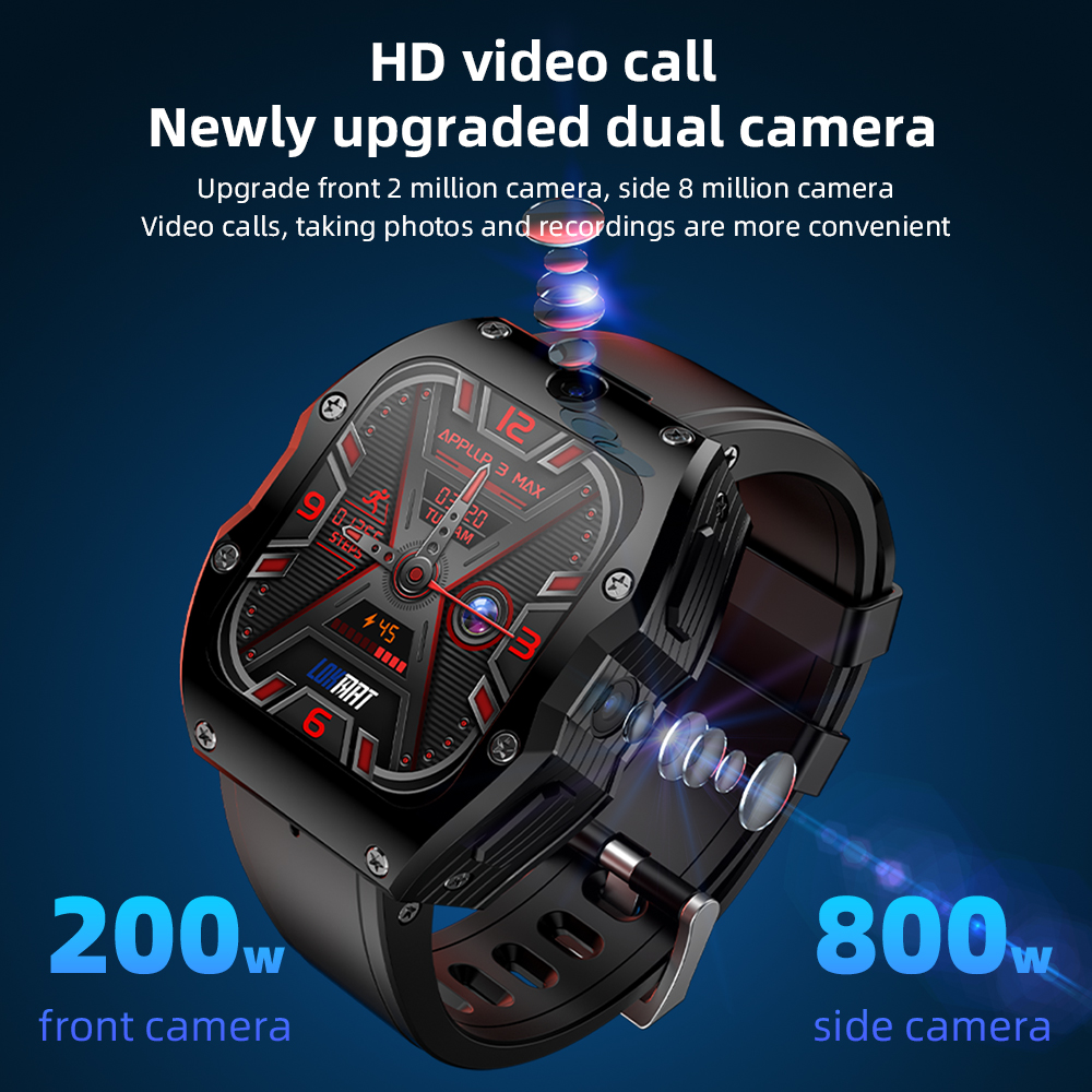 4G Android Smartwatch 4+128GB  - Watch Smart Smartwatch บทวิจารณ์และราคา