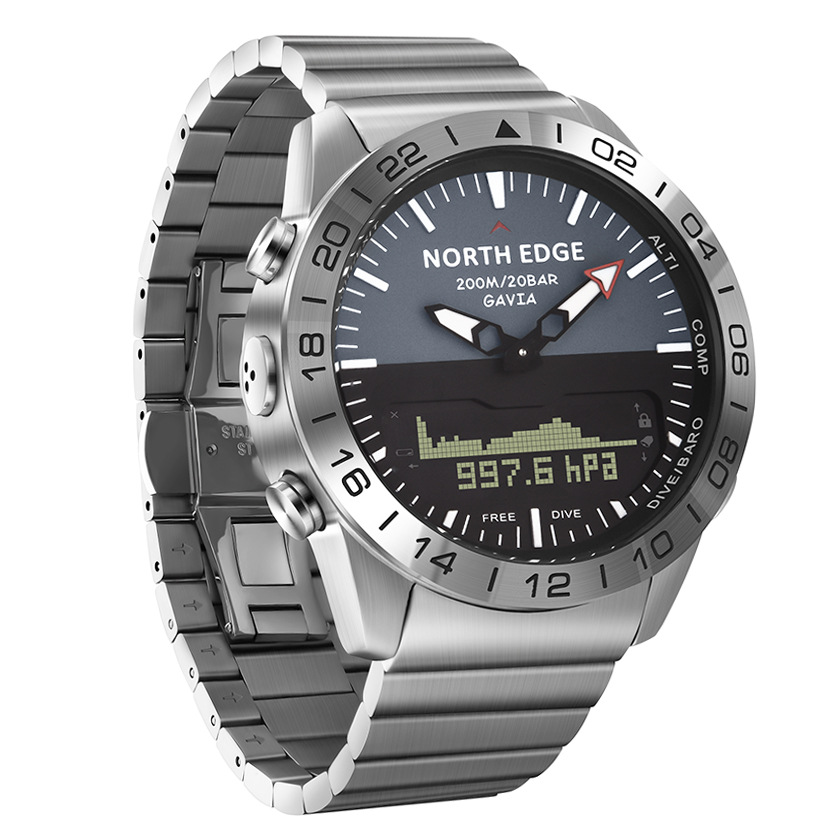 NORTH EDGE Luxury Men Smart Wa - Smartwatch Army Watches For Men บทวิจารณ์และราคา