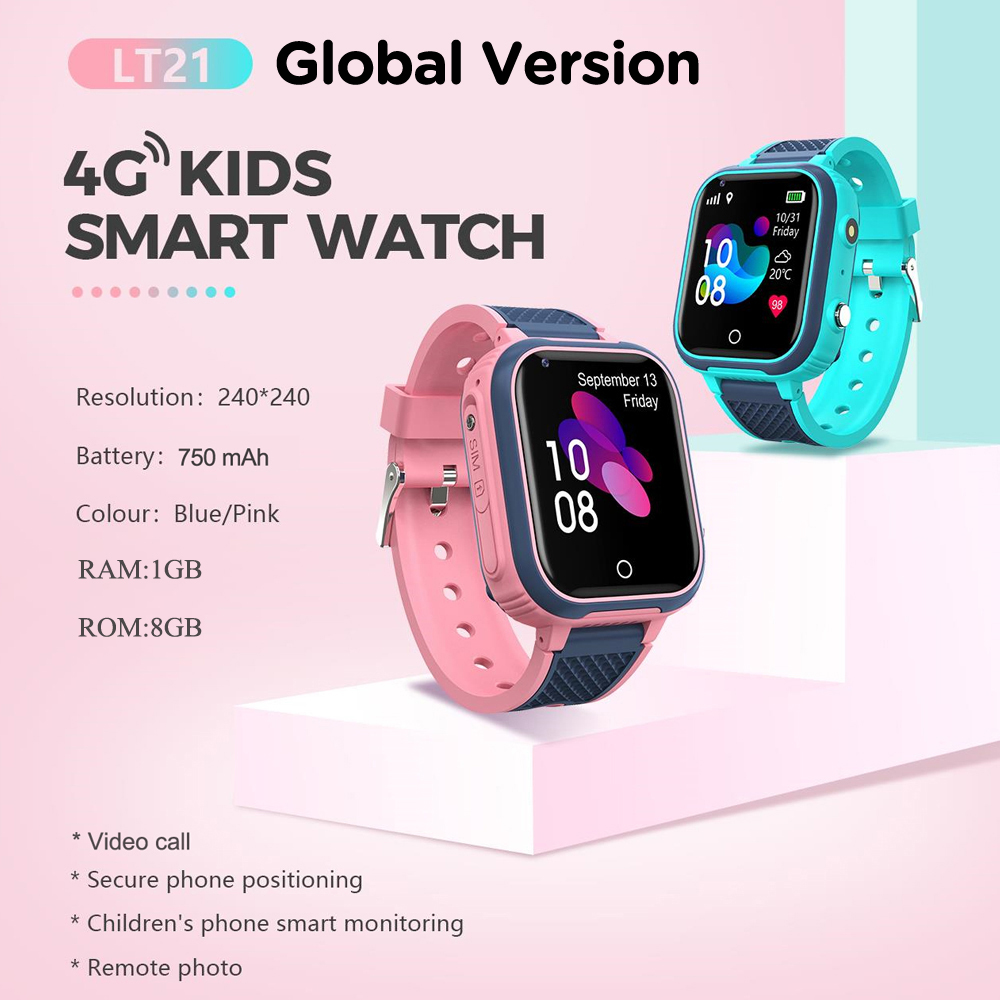 New Smart Watch Kids 4G GPS Tr - Smartwatch Watches Gift For Boys With Gps บทวิจารณ์และราคา