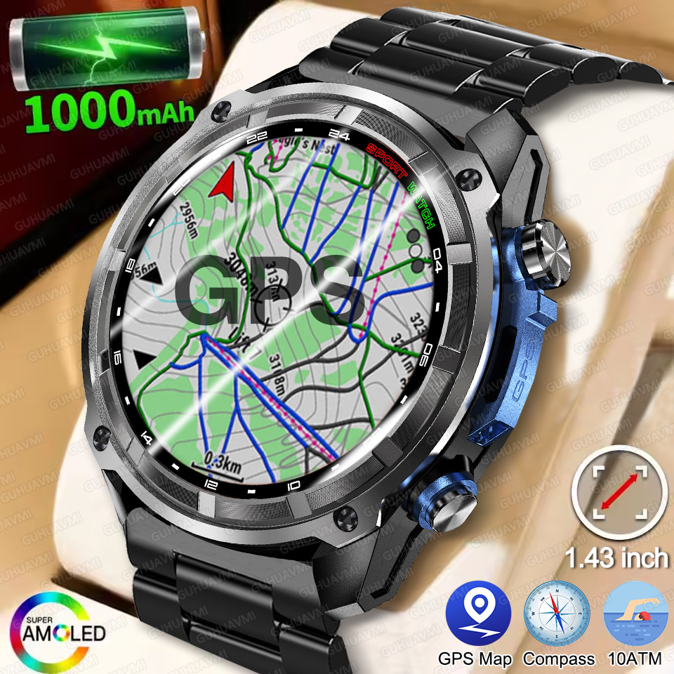 T-Rex3 Pro GPS Offline Map 100 - Heart Rate Gps Watch บทวิจารณ์และราคา