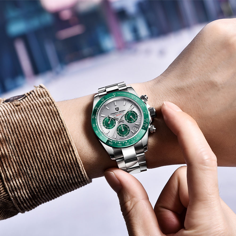 PAGANI DESIGN Men Watch Top Br - Chronograph Sport Watch บทวิจารณ์และราคา