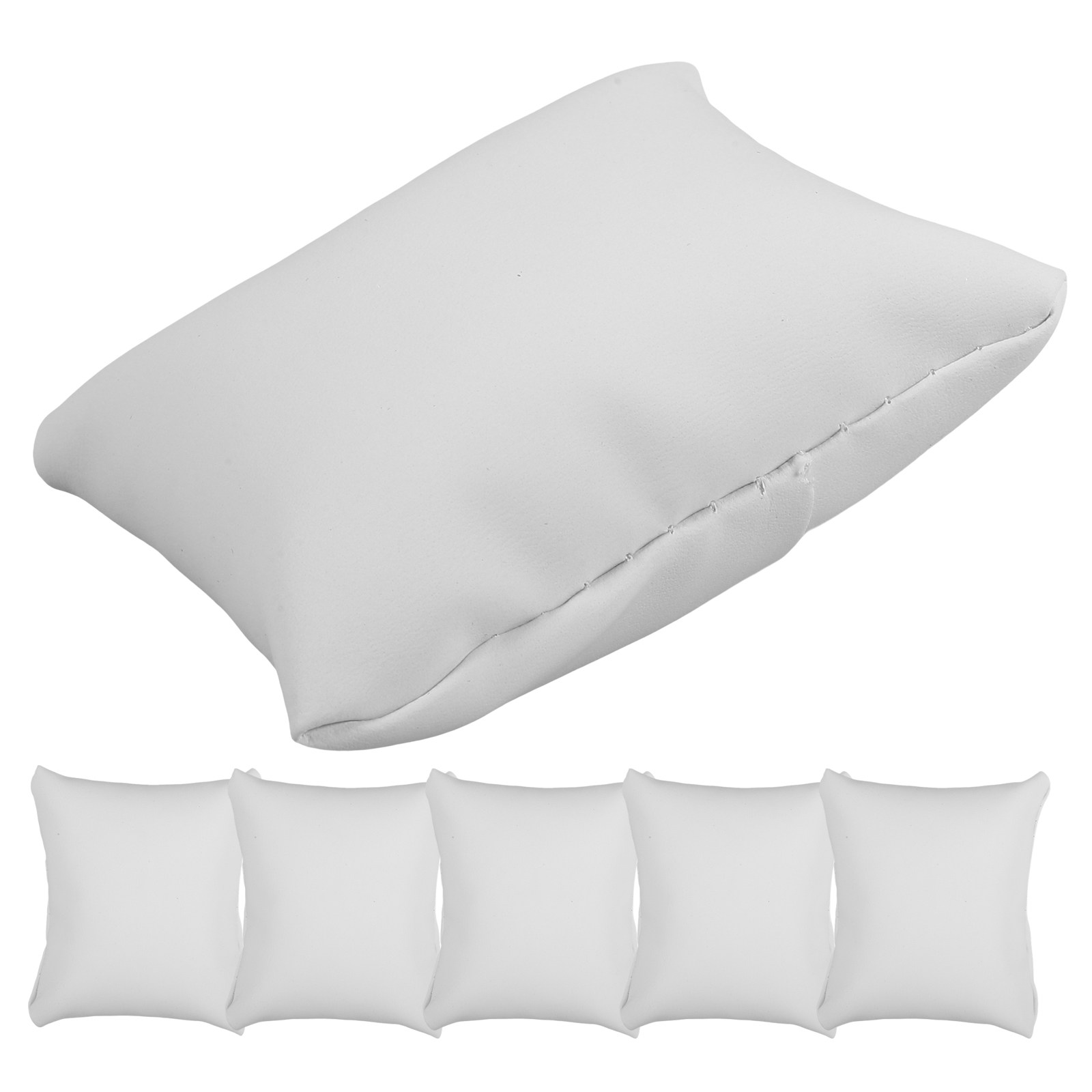 6Pcs Watch Pillow Set PU Watch - Watch Display Pillow บทวิจารณ์และราคา