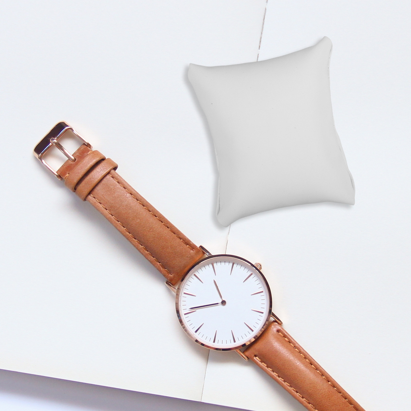 6Pcs Watch Pillow Set PU Watch - Watch Display Pillow บทวิจารณ์และราคา