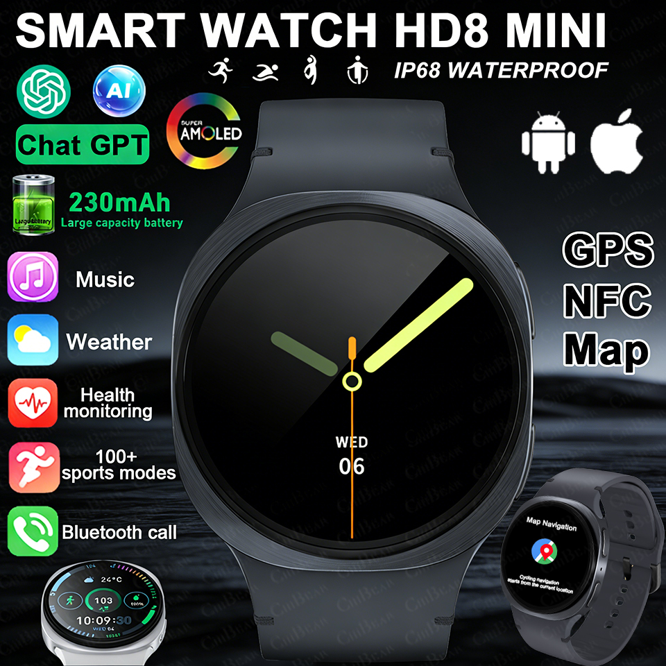 2026 New Watches 8 Mini GPS Tr - Heart Rate Gps Watch บทวิจารณ์และราคา