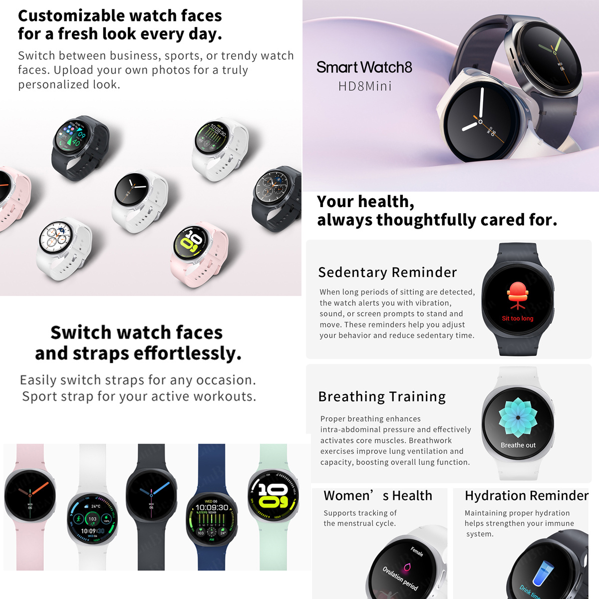 2026 New Watches 8 Mini GPS Tr - Heart Rate Gps Watch บทวิจารณ์และราคา