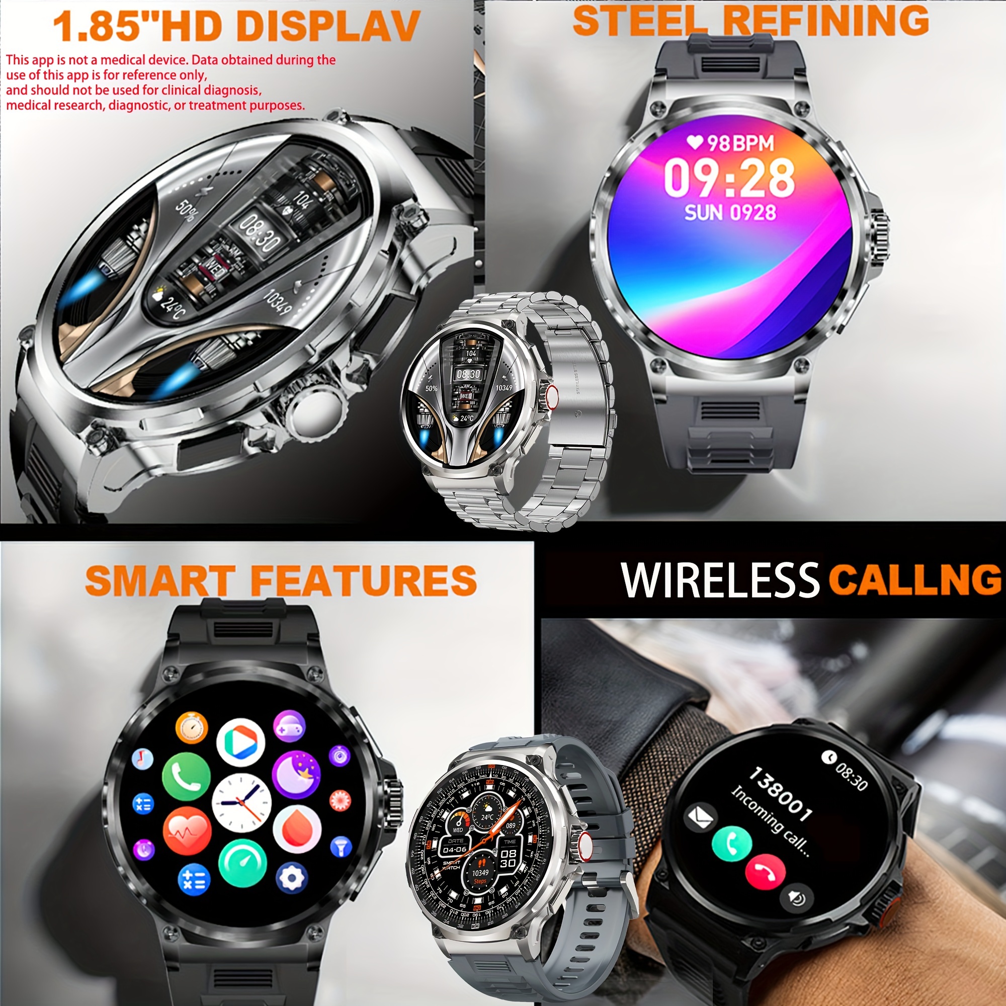 Men'S Smart Watch (Answer/Dial - Watch Smart Smartwatch บทวิจารณ์และราคา