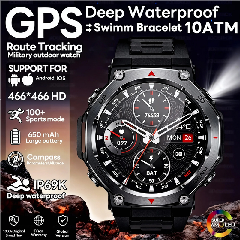 2026 New T-Rex 3 Ultra Outdoor - Heart Rate Gps Watch บทวิจารณ์และราคา