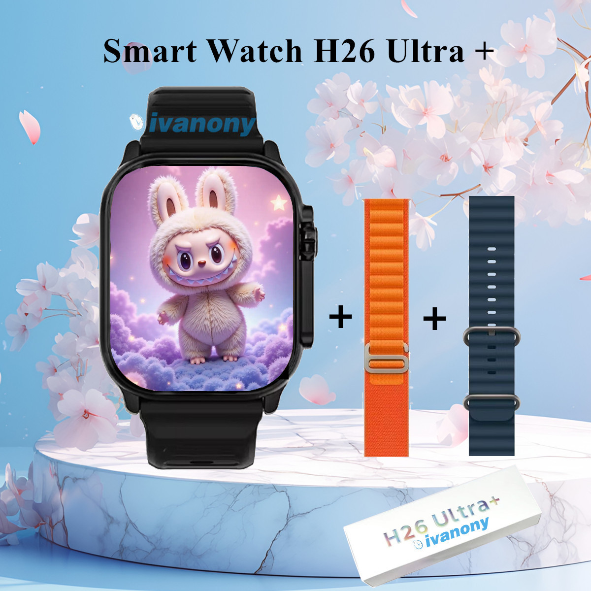 Original H26 Ultra Plus Smart  - Smartwatch Watch Whatsapp บทวิจารณ์และราคา