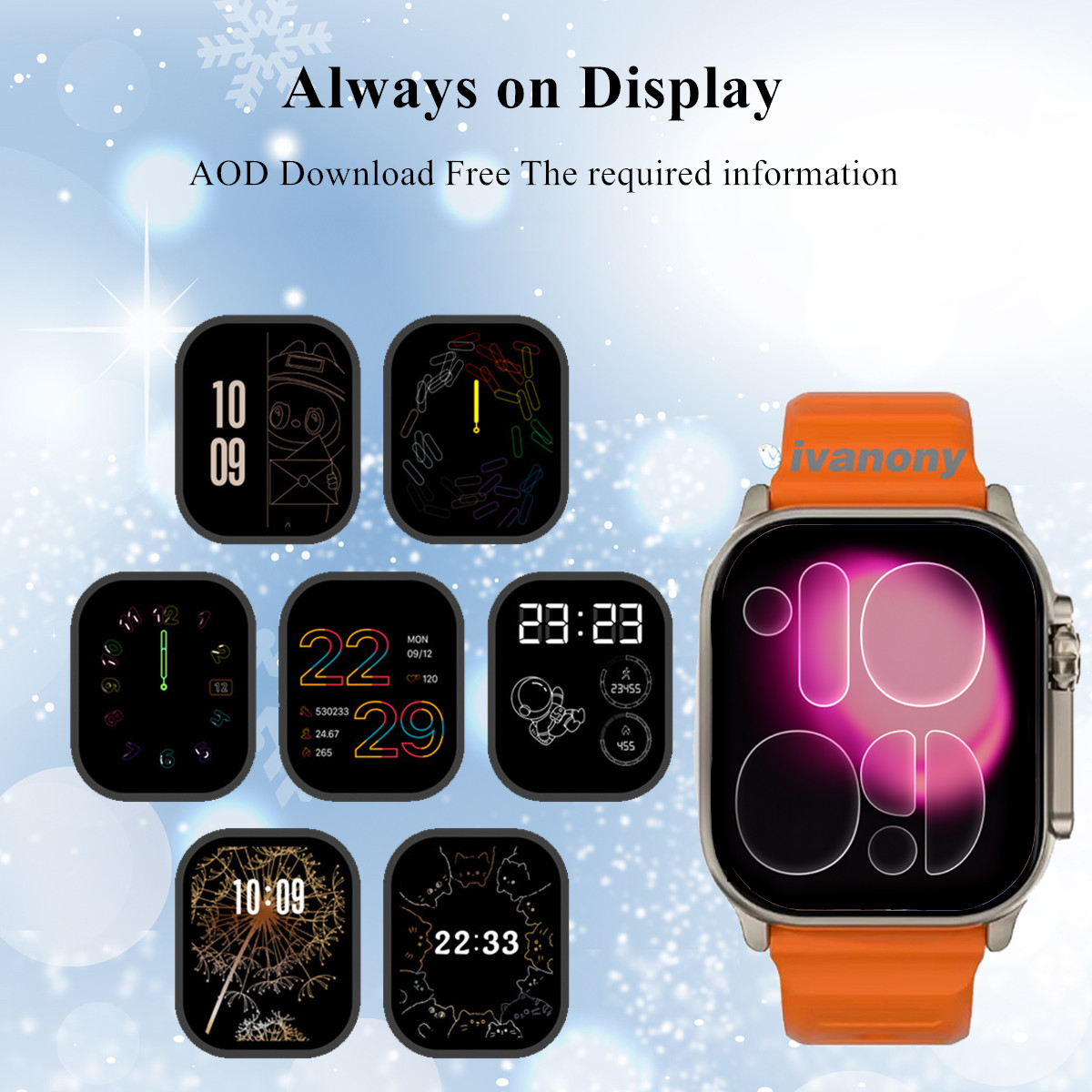 Original H26 Ultra Plus Smart  - Smartwatch Watch Whatsapp บทวิจารณ์และราคา