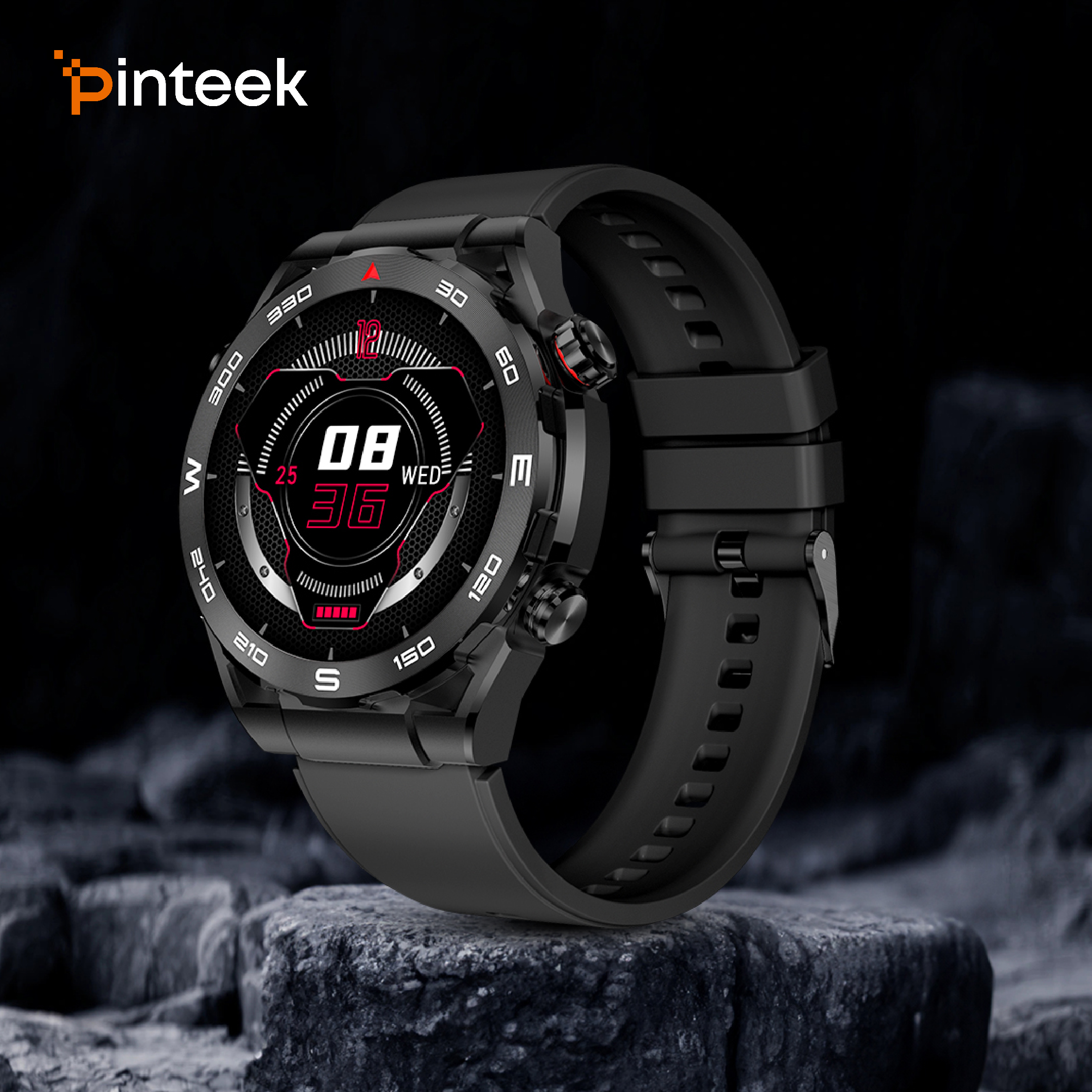 Pinteek AM13 Smart Watches: 10 - Smartwatch Online Watches For Men บทวิจารณ์และราคา