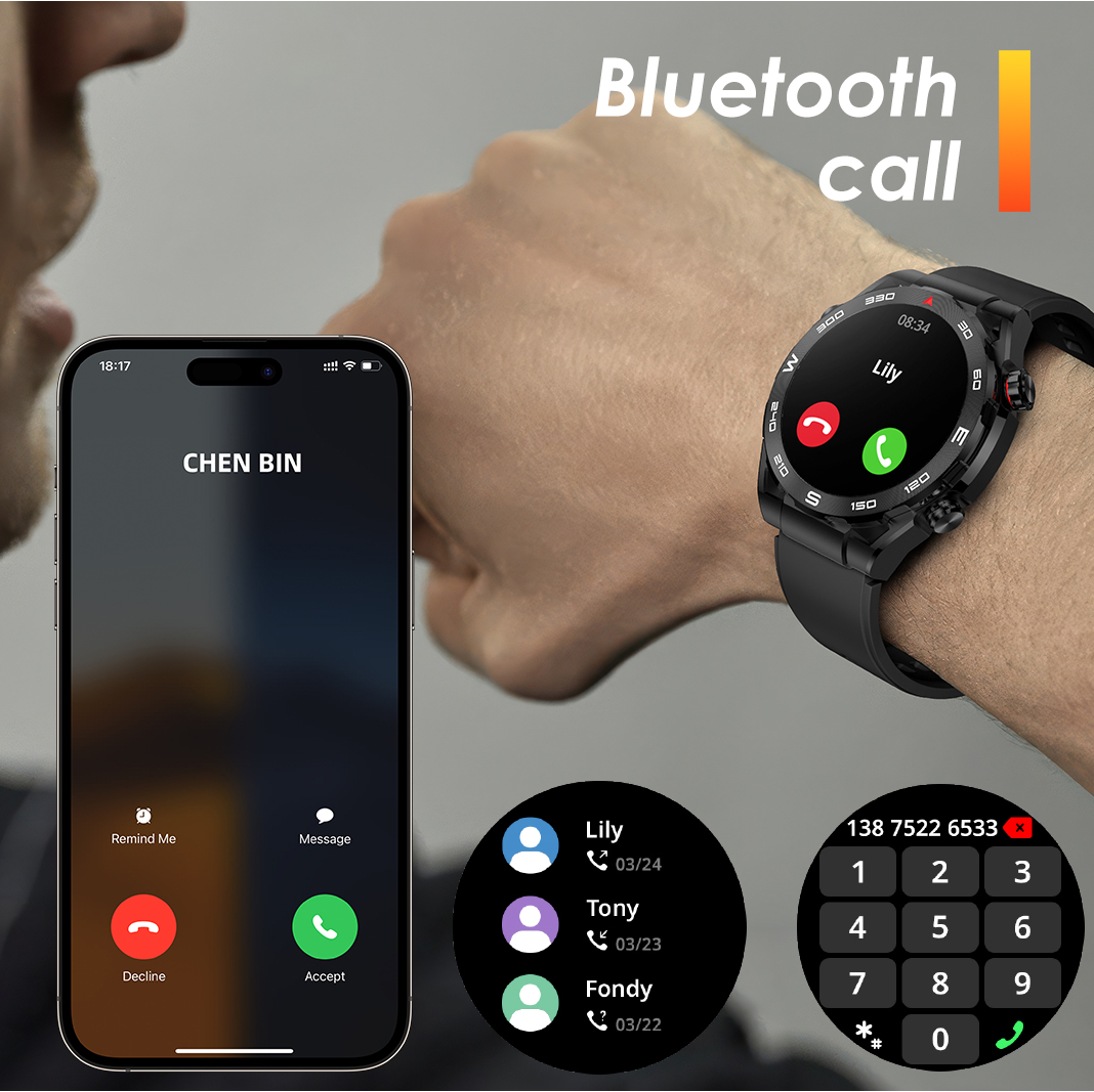 Pinteek AM13 Smart Watches: 10 - Smartwatch Online Watches For Men บทวิจารณ์และราคา