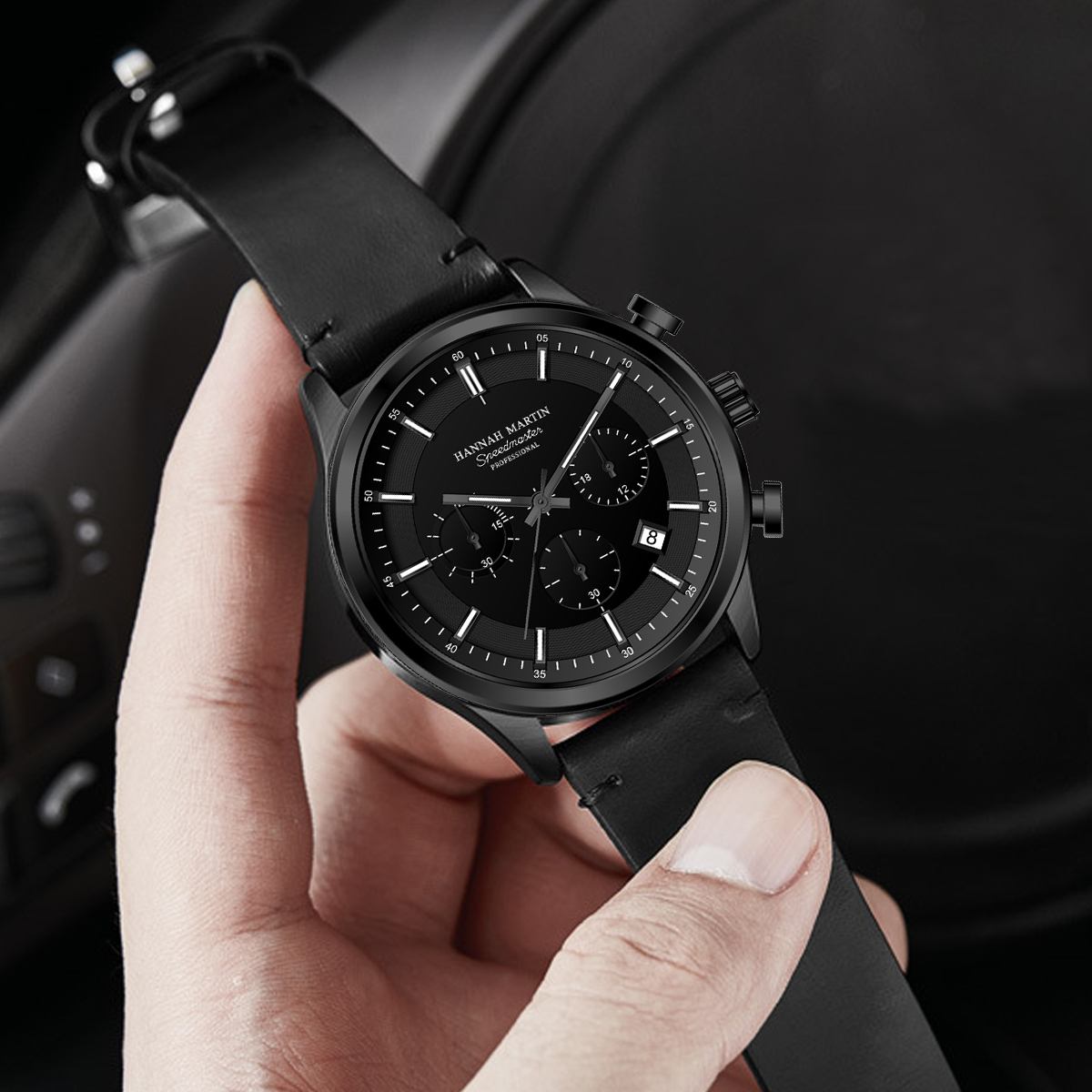 Hannah Martin Men Gift Box Men - Chronograph Sport Watch บทวิจารณ์และราคา