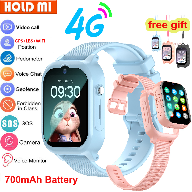 Smart Watch Kids 4G GPS WIFI V - Smartwatch Watches Gift For Boys With Gps บทวิจารณ์และราคา