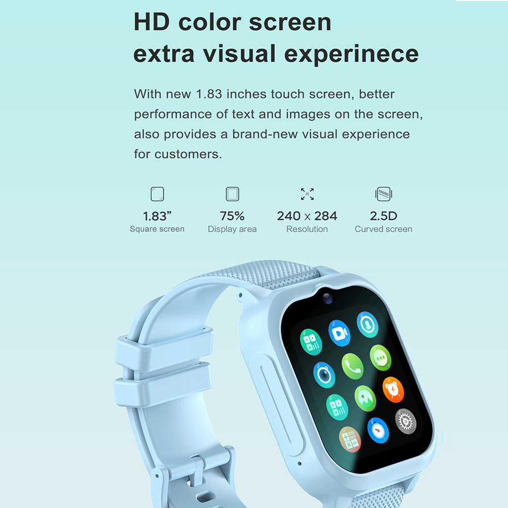 Smart Watch Kids 4G GPS WIFI V - Smartwatch Watches Gift For Boys With Gps บทวิจารณ์และราคา