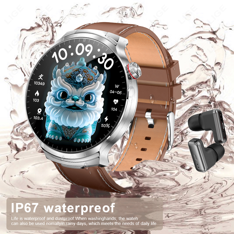 NEW Smart Watch Earphone Men T - Smartwatch Noise Watches บทวิจารณ์และราคา