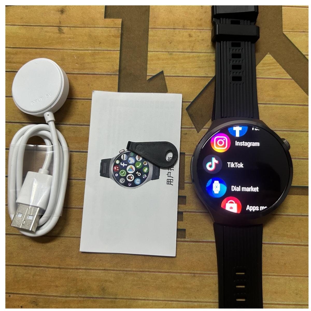 New VP30 Smart Watch 1.95 inch - Smartwatch Watch Whatsapp บทวิจารณ์และราคา