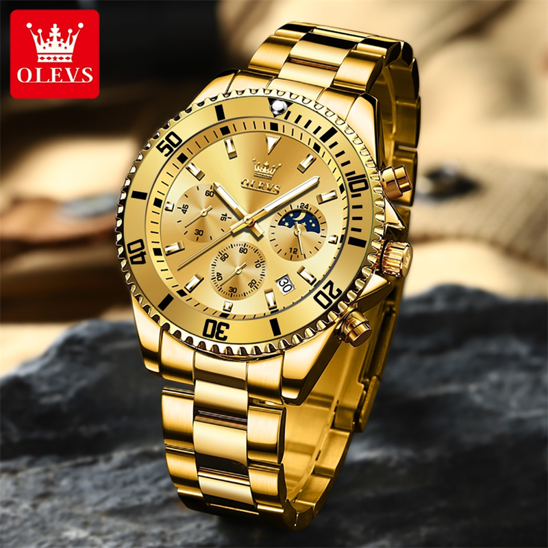 OLEVS Watch Men Top Brand Luxu - Smartwatch Watches For Men Brands บทวิจารณ์และราคา