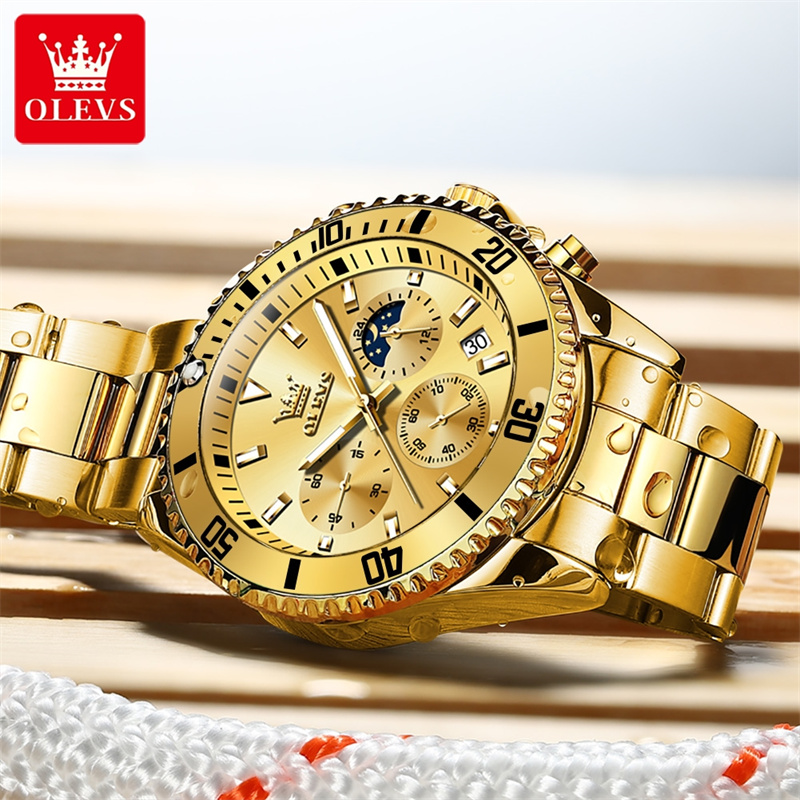 OLEVS Watch Men Top Brand Luxu - Smartwatch Watches For Men Brands บทวิจารณ์และราคา