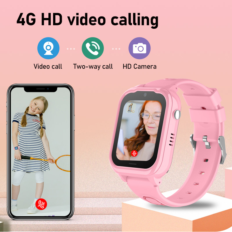 Getfitsoo Kid Smart Watch 4G S - Smartwatch Watch Whatsapp บทวิจารณ์และราคา