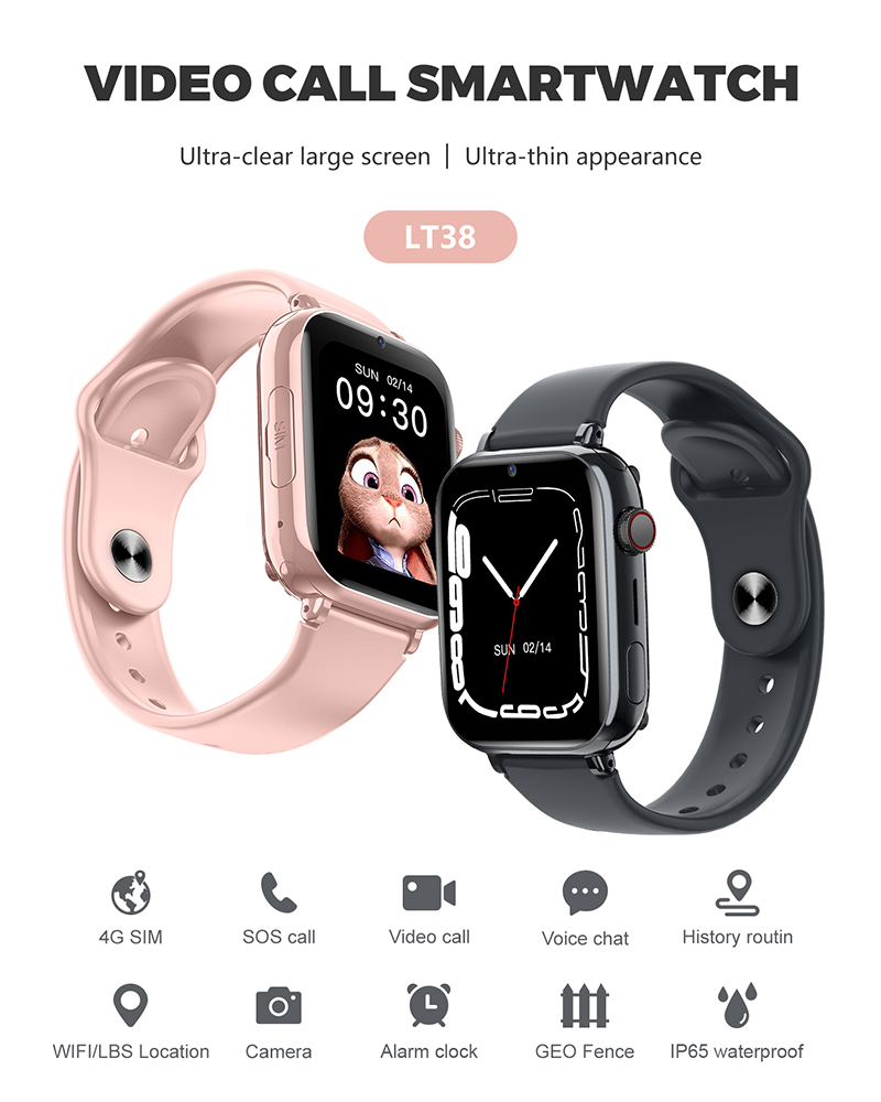 4G Smart Watch Kids LBS Locati - Smartwatch Watches Gift For Boys With Gps บทวิจารณ์และราคา