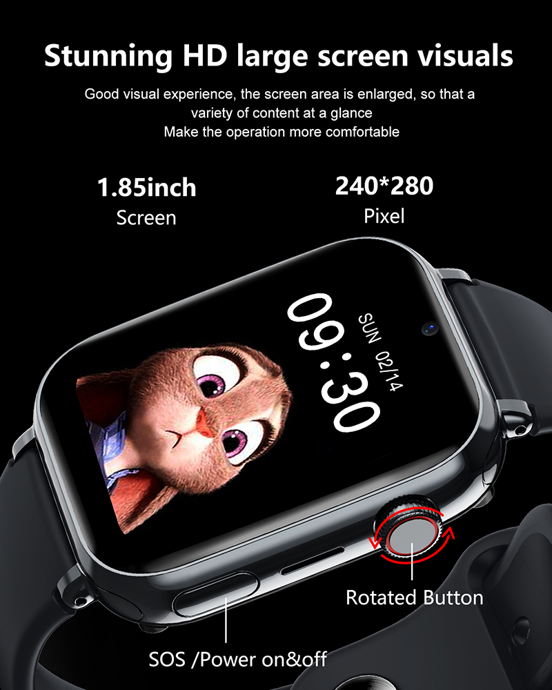 4G Smart Watch Kids LBS Locati - Smartwatch Watches Gift For Boys With Gps บทวิจารณ์และราคา