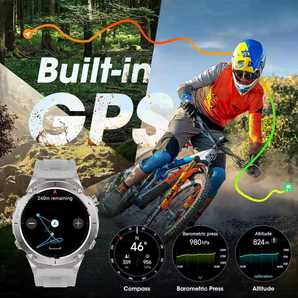 New Outdoors T-Rex 3 Military  - Heart Rate Gps Watch บทวิจารณ์และราคา