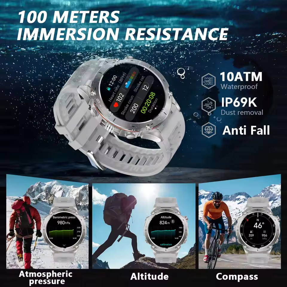 New Outdoors T-Rex 3 Military  - Heart Rate Gps Watch บทวิจารณ์และราคา
