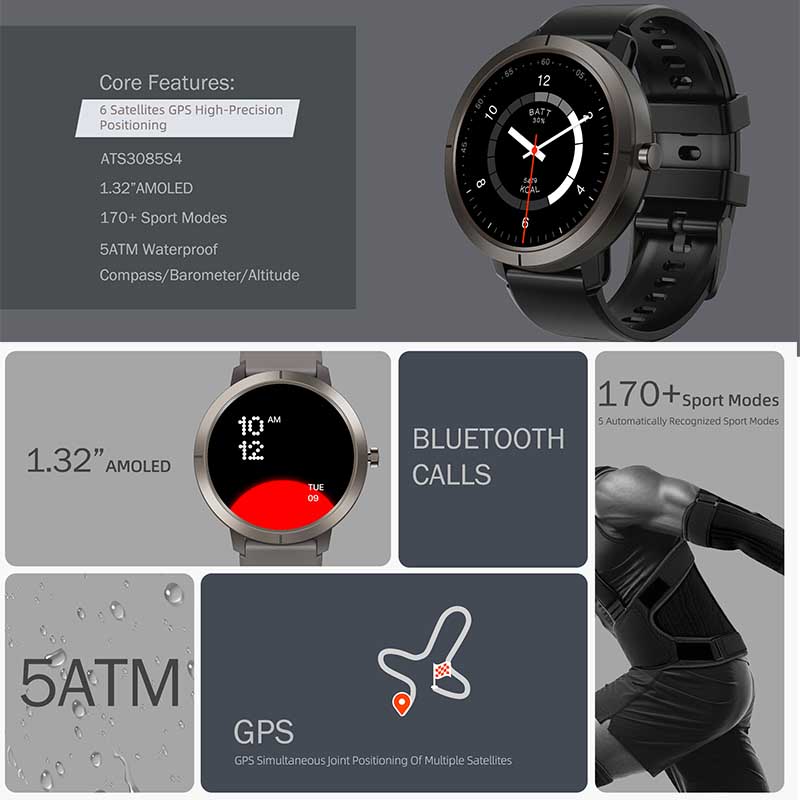 2026 GPS Smart Watch AMOLED 1. - Heart Rate Gps Watch บทวิจารณ์และราคา