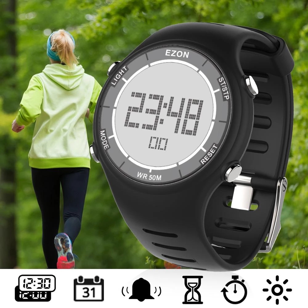 EZON New Fashion Woman Digital - Chronograph Sport Watch บทวิจารณ์และราคา