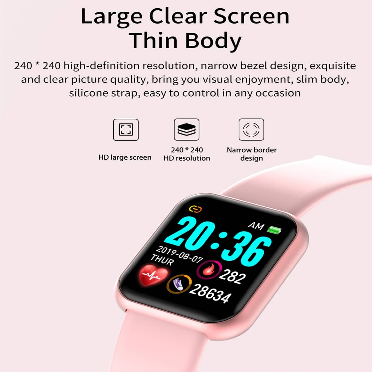 Smart Watch Message Remind Mus - Smartwatch Watches For Men Digital บทวิจารณ์และราคา