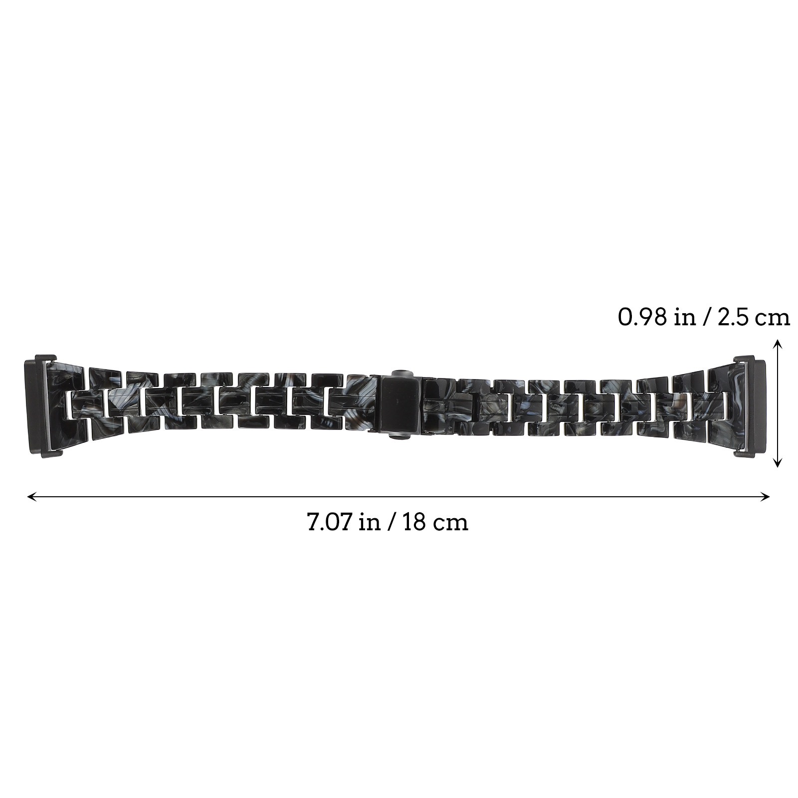 Premium Resin Watch Strap Repl - Smartwatch Premium Watches For Women บทวิจารณ์และราคา