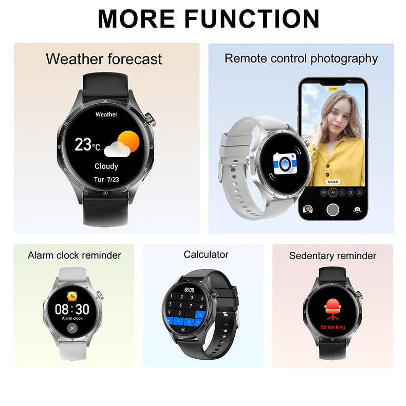 2026 New Smart Watch Men AMOLE - Smartwatch Online Watches For Men บทวิจารณ์และราคา